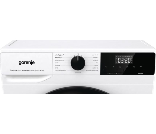 Pralka Gorenje WNHEI72SAS/PL Slim 7kg 1200obr SteamTech Program szybki 15’ - 1230781 - zdjęcie 12
